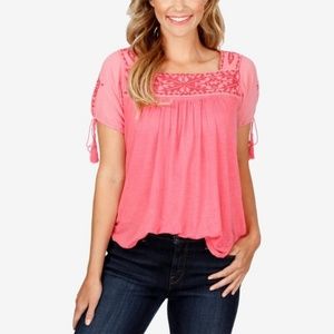 Pink Lucky Brand blouse